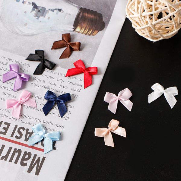 Mini Arcos Satin Regalo Faixa Arco Para Vestuário Acessórios Arcos DIY feitos à mão para artesanato MSD