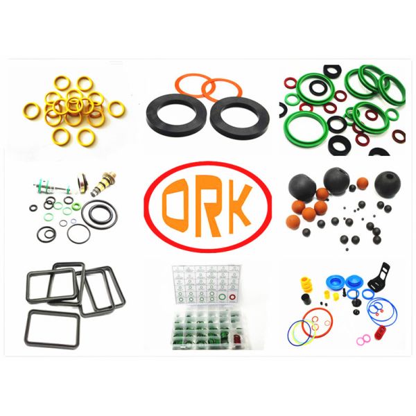 Anillo o negro del nitrilo de la resistencia NBR del combustible para la boca de espray de combustible