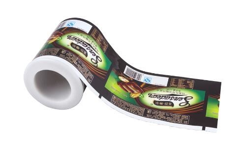 FDA Food OPP Printed Plastic Packaging Film Roll for Food Packaging