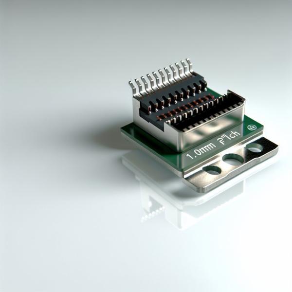 1.0mm Pitch SMT FPC Connector Back Flip 2.0mm Height