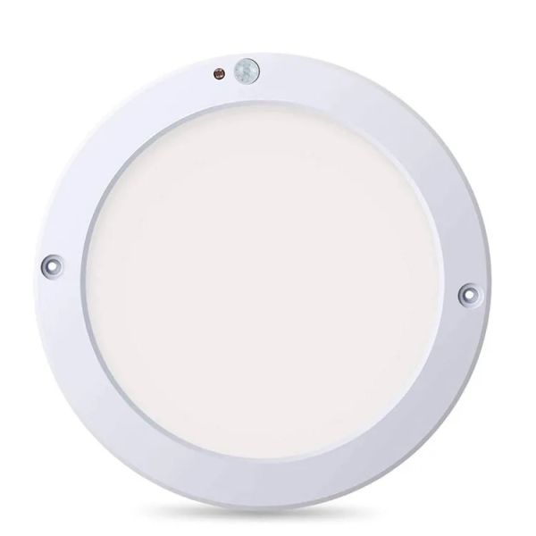 Europe Installation 18W 230V PIR Sensor LED Panel Light with 1875lm Lamp Luminous Flux lm