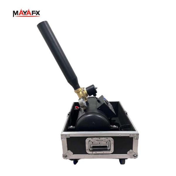 Mini Streamer Confetti Cannon with 14M  Height, 60W Power, and DMX512 Control Mode for Events