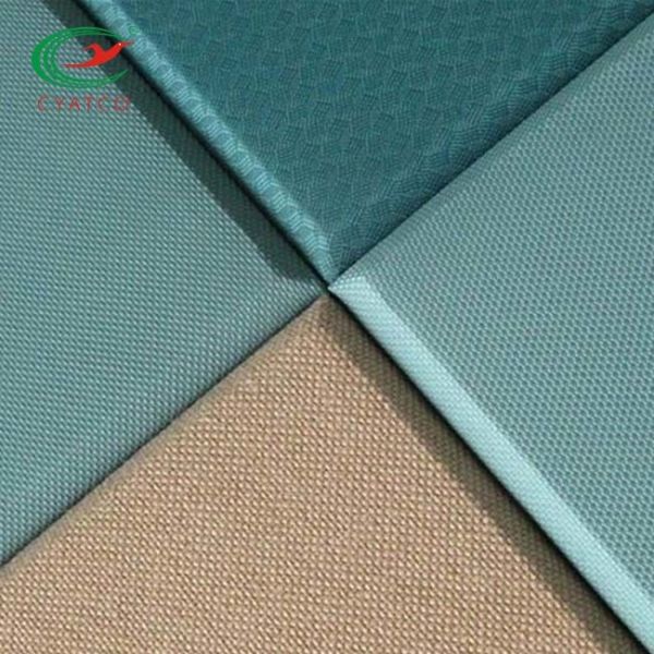 Wrapped Fiberglass Fabric Acoustic Panel Fireproof Eco Friendly