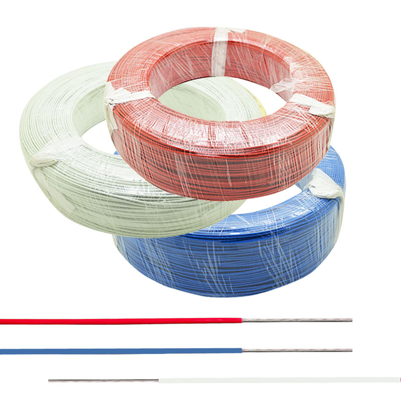 16 18 20 22 Gauge PTFE Insulated Wires High Temperature Extruded