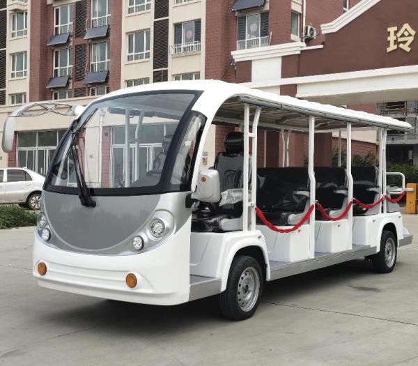 Electric shuttle bus factory directly supply cheap price electric sightseeing car 72V battery passenger car
