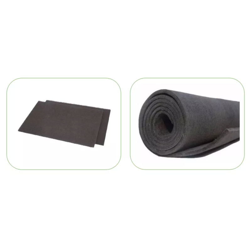 Thermal Insulation 3000mm Carbon Graphite Felt For Induction Furnace