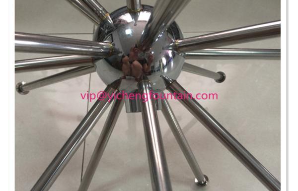 Dandelion Sphere Water Fountain Nozzle Crystal Ball Shape 1 Inch - 3 Inches