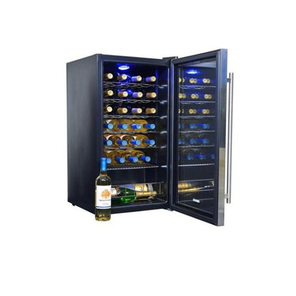 201 304 316 316L Stainless Steel Wine Cabinet Black Home Glass Cabinet Customized