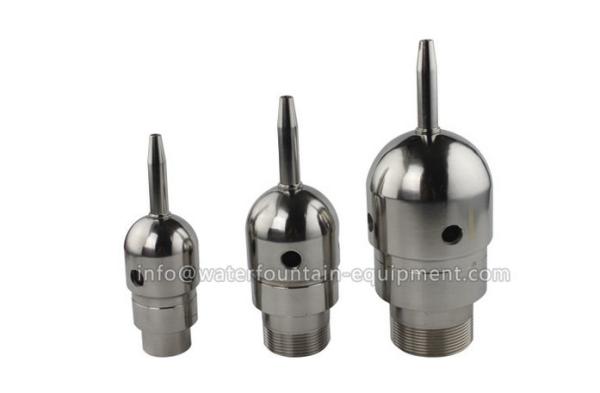Scattered Rotating Fountain Nozzle , R50 Flower Shape Water Fountain Heads