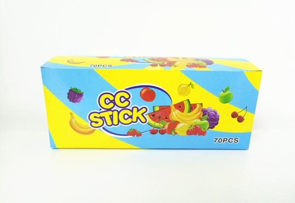 doces curtos da vara do centímetro cúbico do sabor de 2.58g pacote bonito dos multi Friut com bom gosto