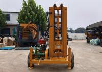 Máquina perforadora de pozos de agua portátil utilizada para formaciones blandas