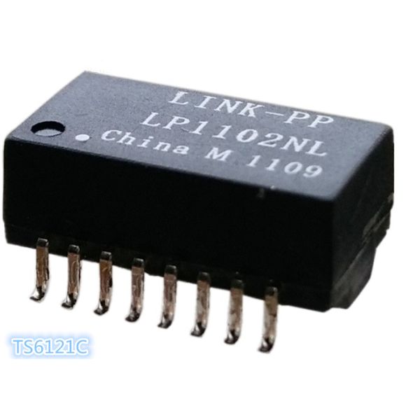 TS6121C Ethernet Isolation Transformer 10/100 BASE - T LP1102NL