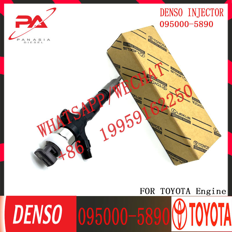 095000-5890 для двигателя Toyota инжектор общего рельса 095000-5890 инжектор дизельного двигателя инжектор для Toyota