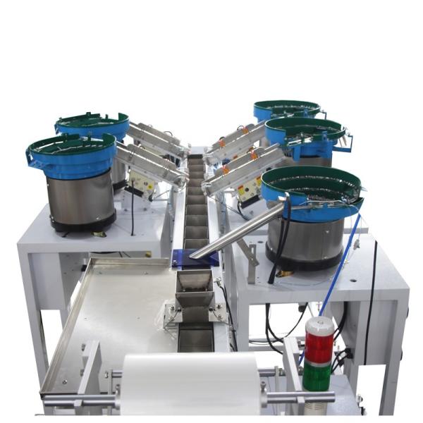 Automatic Manufacturers Packaging Bag Hardware Screw Nut Counting Sealing Film Packing Machine