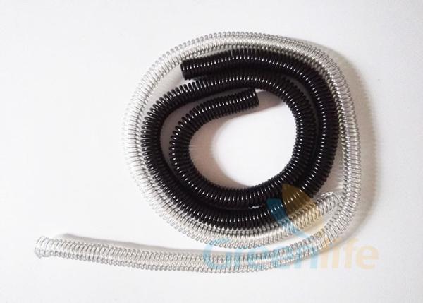 Preven Accidental Loss Retention Long Coil Spring Ropes Black / Clear Color