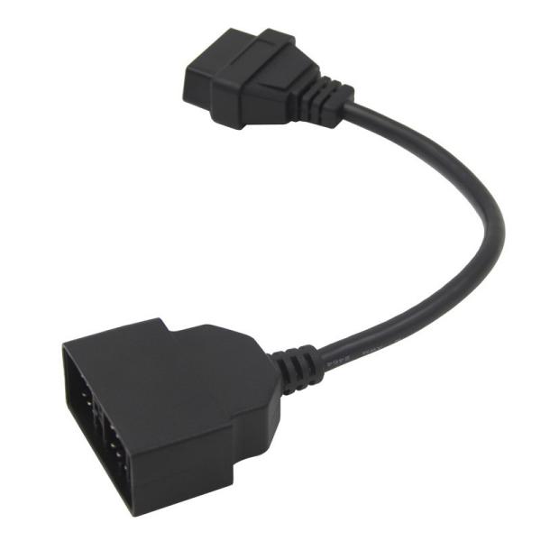 OBD2 OBDII J1962 Female to Toyota 22 Pin OBD1 Male Connector Cable
