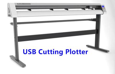 Plotador do corte de USB da etiqueta do contorno de TENETH com largura 800mm/s do tela táctil 1.6m