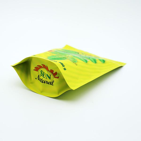 Custom Pattern Stand Up Pouches For Food Packaging With Dustproof And Eco-Friendly Materials Bulk Orders Discounts.