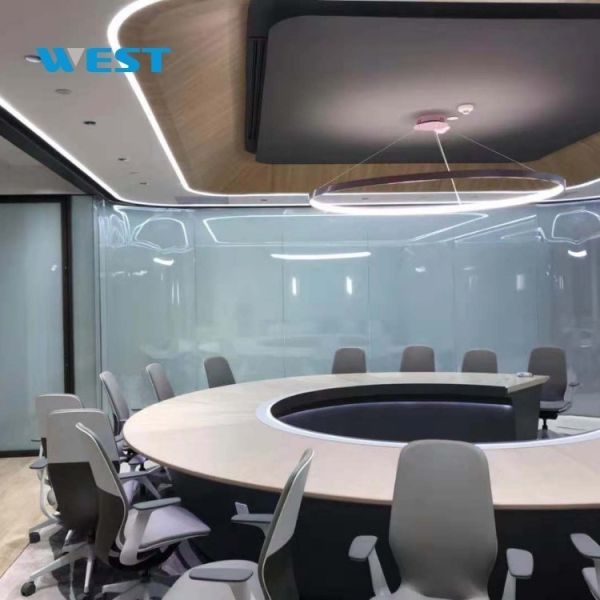 VLT 89% Autoadhesivo Dispersible Smart Glass Film Seguridad del aislamiento térmico