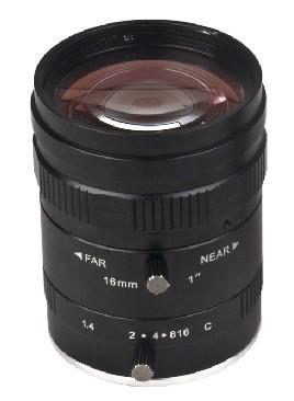 1 16mm C mount 5 Megapixel Manul Iris Lens