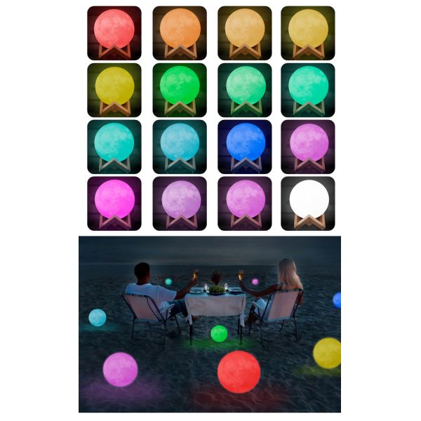 Floating Innovative LED Lighting 3 Hours Battery Charge Time Standing Practical