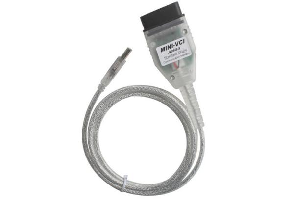 MINI VCI FOR TOYOTA TIS Techstream V10.30.029 Diagnostic Communication Protocols With Toyota 22Pin Connector