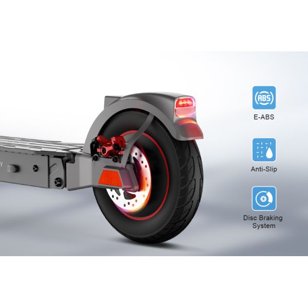 B20 10''*2.5 630W Folding Electric Scooter with LCD and Front & Rear Shock Absorberr 36v  Foldable Bike Supply Lithium Battery