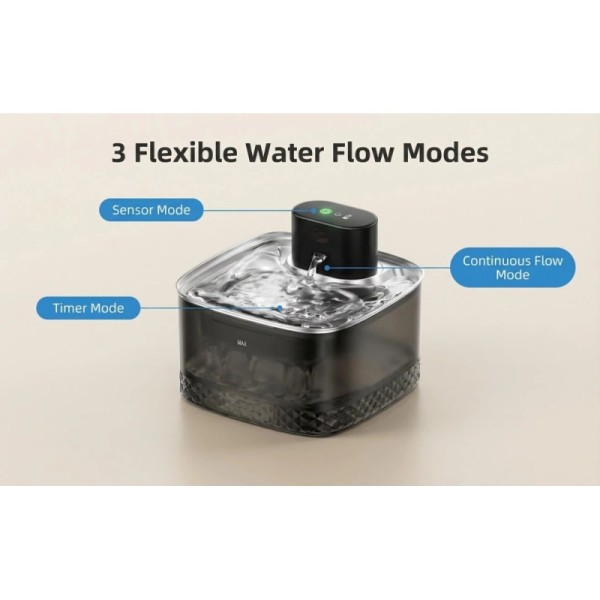 Rechargeable Smart Pet Water Dispenser Automatic Cat Water Fountain