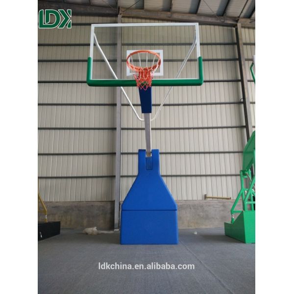FIBA Professional Basketball Hoop Electric Hydraulic Basketball Stand Equipment For Sale