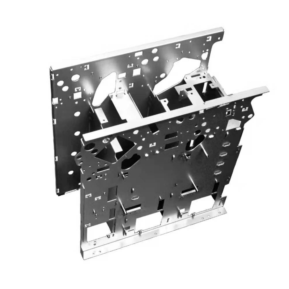 Precision Sheet Metal Chassis Frame — Structural Sub-Assembly