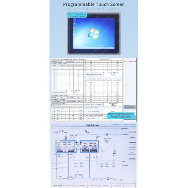 40m2 Area Pharmaceutical Freeze Dryer For Probiotic , Pharmacy