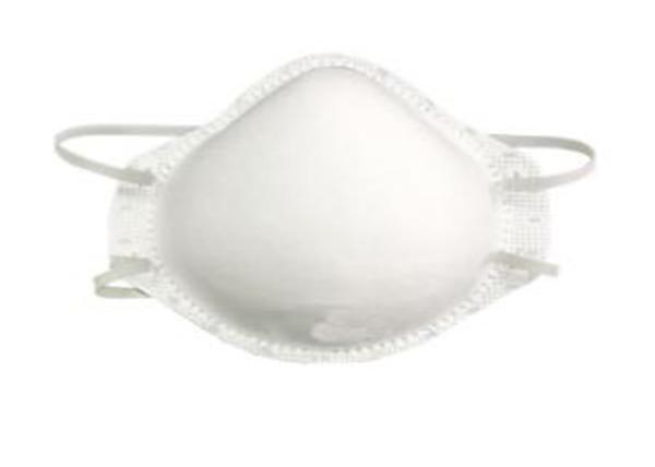 White Color FFP2 Face Mask , FFP2 Dust Mask Anti Coronavirus CE / FDA Approved