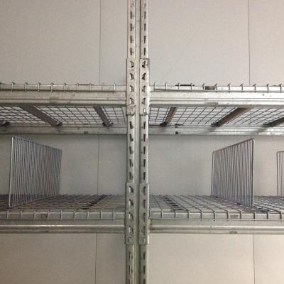 Warehouse Custom Metal Shelving , Freezer Cold Room Steel Wire Rack Shelving