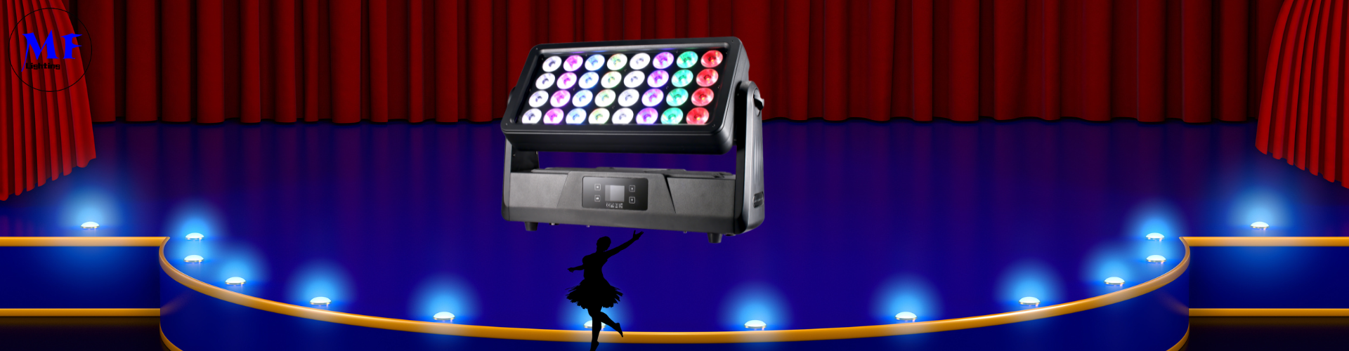 960W DMX512 светодиодный этапный свет IP65 водонепроницаемый 15°/45°/60°