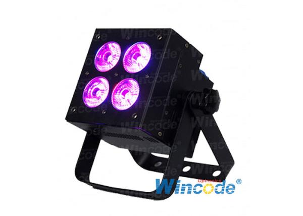 4×15W RGBWA 5 em 1 luz da paridade do diodo emissor de luz, luz lisa da paridade do diodo emissor de luz, diodo emissor de luz Uplight para eventos do DJ do casamento