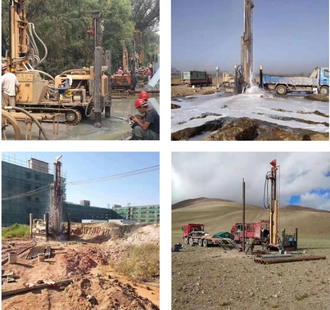 машина Borewell сверла водяной скважины 70rpm портативная пневматическая