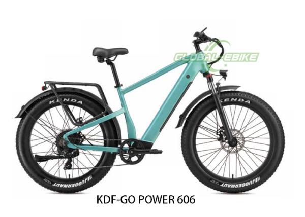 LCD Display 48V 500W Fat Tire Electric Bike CDC Comfortable Saddle 26 Inchx4.0 Tires