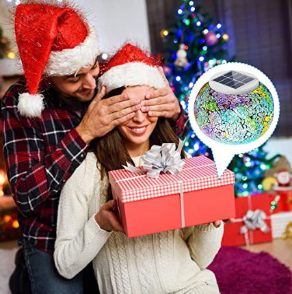 Color Changing Weatherproof 0.2w Mosaic Solar Garden Lights