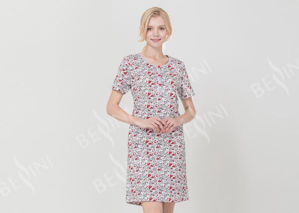Pretty Gorgeous Ladies Night Dresses Sleepwear Round Neck Very Soft Handfeel