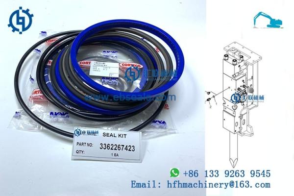 Atlas Copco Hydraulic Breaker Seal Kit For Epiroc Hammer 3362267423