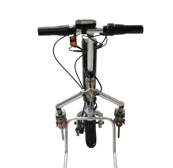 250W / 350W Electric Wheelchair Wheel With Aluminium Alloy Frame LCD Display