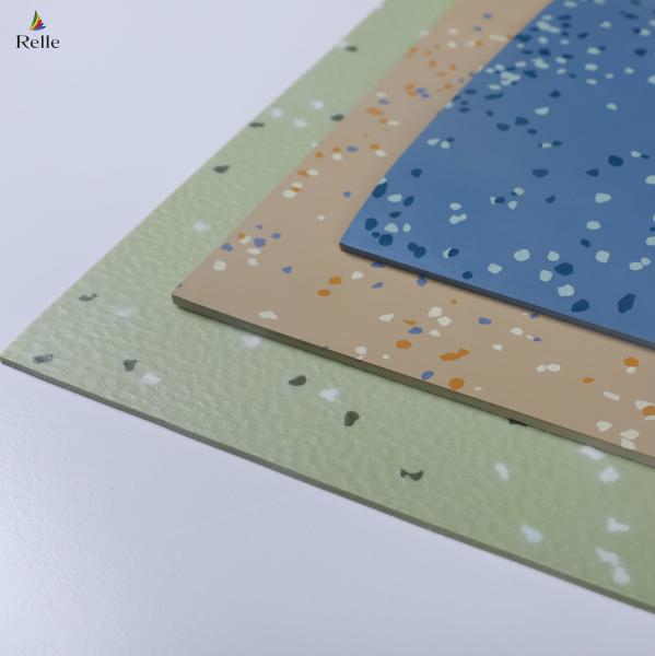 Fire Resistant High Density Rubber Flooring For School Airports Vinyl Flooring Roll