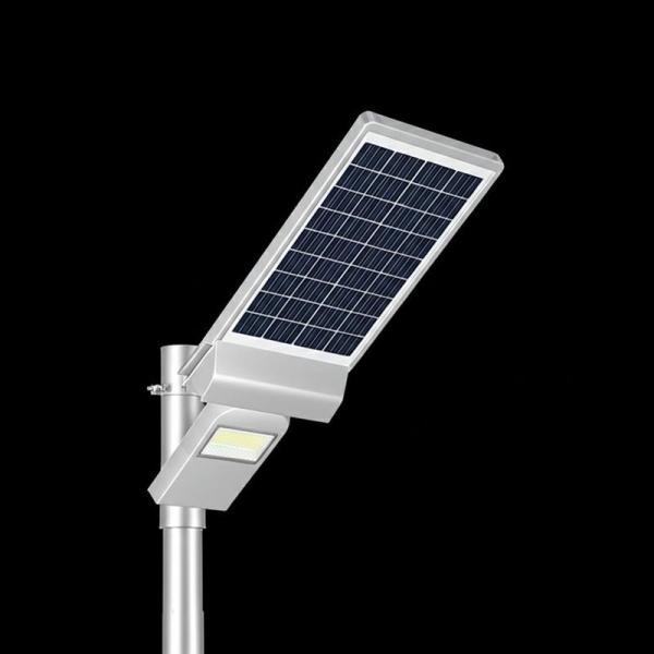High Lumen All In One Solar Street Light with 4800-12000LM IP65 Waterproof and 12-15 hrs Runtime