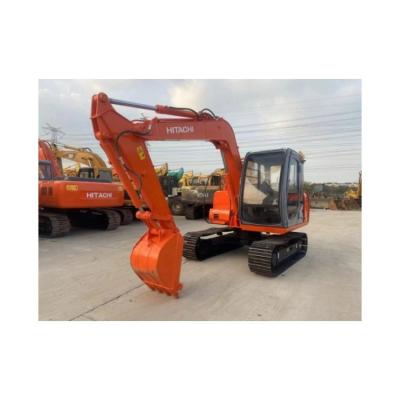 Excavadora usada Hitachi EX60-5 com bomba hidráulica original no Japão