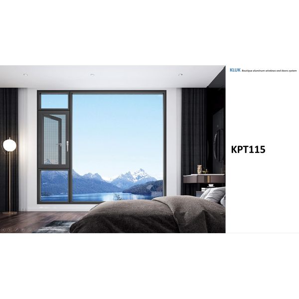 Outward Opening Aluminium Casement Windows With Mosquito Screen