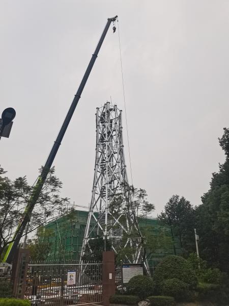 Cheap Price Fire Station Training Angle Lattice Steel Watchtower Observation Tower