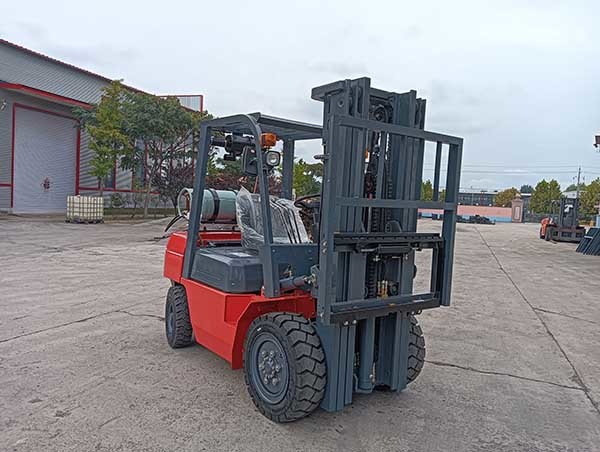 3 TON Dual Fuel Forklift Warehouse Lpg Counterbalance Forklift