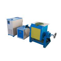 fer en acier de cuivre argenté d'or du four de fonte de l'induction 70kw 20-100kg