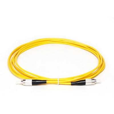 LSZH FC à FC Cordon de patch en fibre optique à modérateur unique 1m 2m 5m