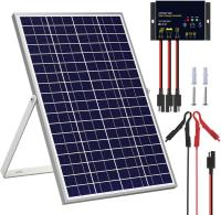30 Watt 24V Kit de panel solar Trickle Cargador Controlador de mantenimiento